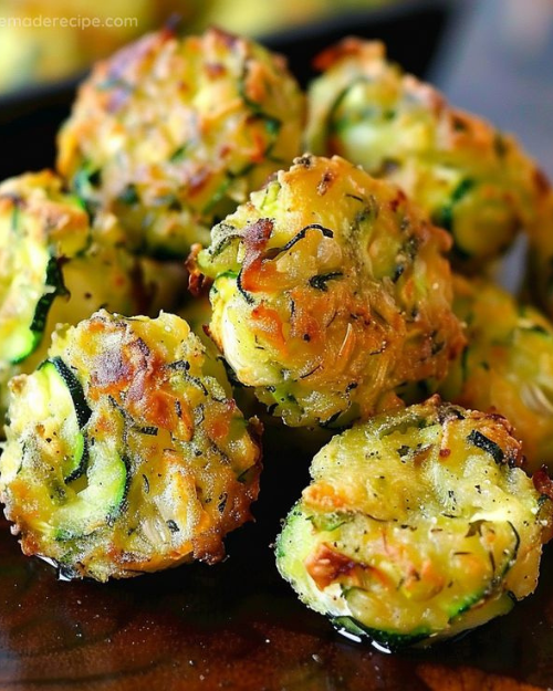 ZUCCHINI GARLIC BITES