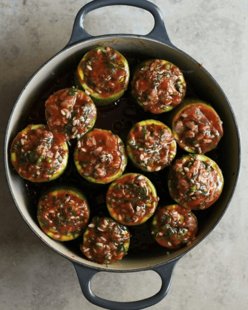 ZUCCHINI DOLMAS