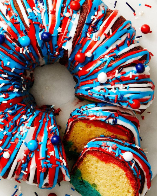 LEMON-BERRY FIRECRACKER CAKE