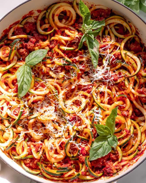 ZUCCHINI SPAGHETTI