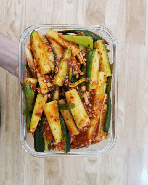 FERMENTED ZUCCHINI KIMCHI