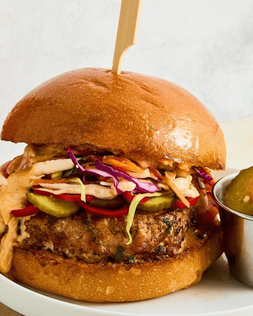 THAI SWEET CHILI BURGER