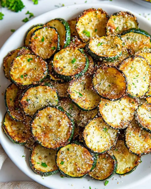 BAKED ZUCCHINI CHIPS