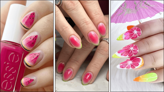 Watermelon Nails