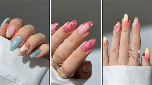 mermaid nails