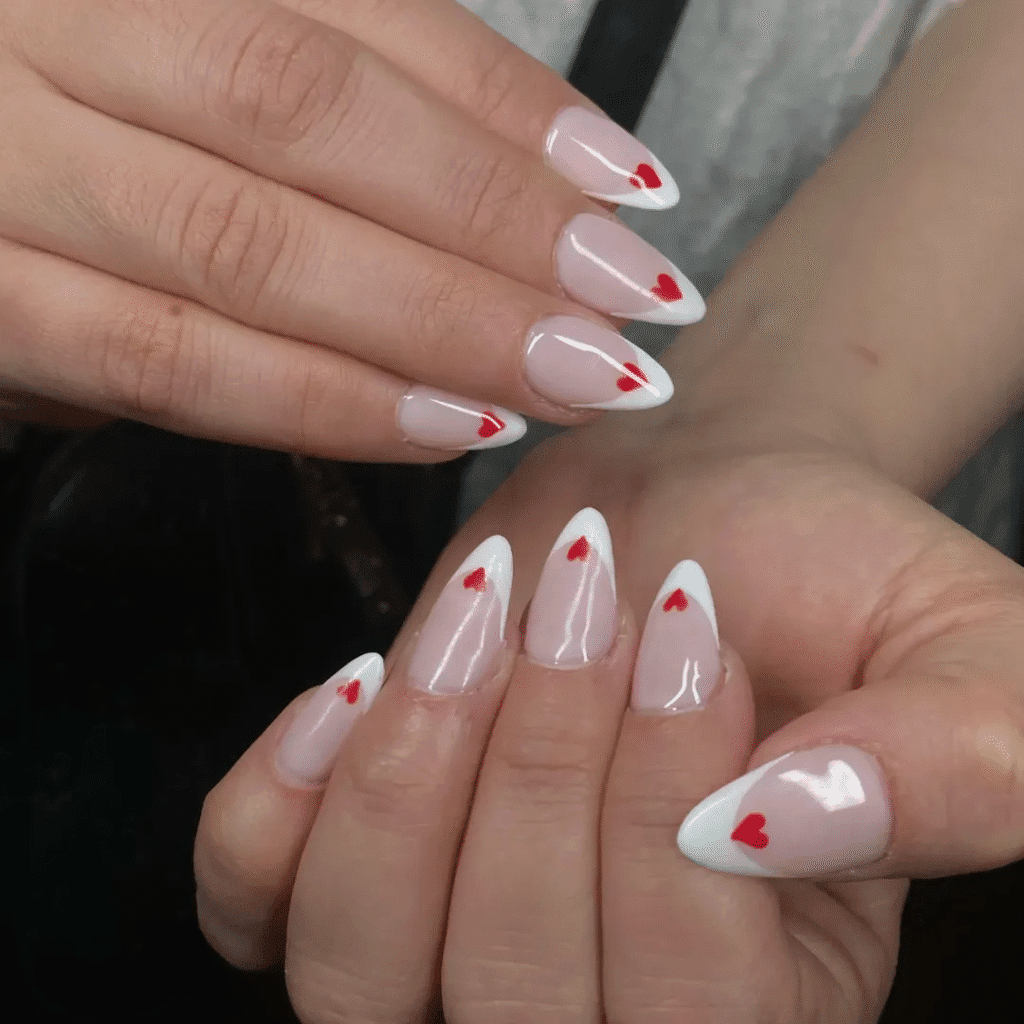 Summer French Tip Nails