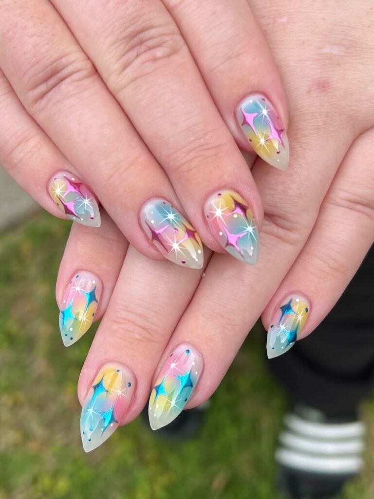 Summer Gel Nails