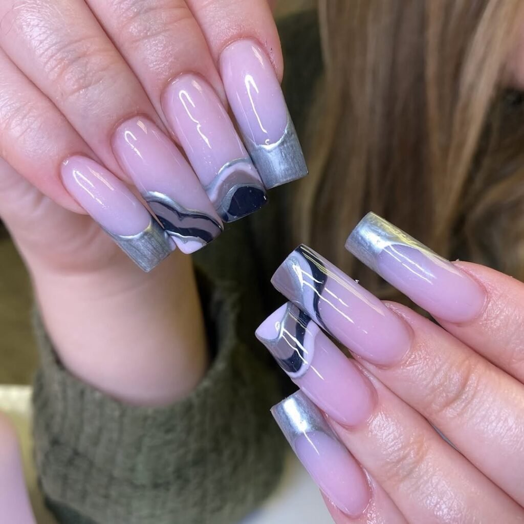 Metallic Nails