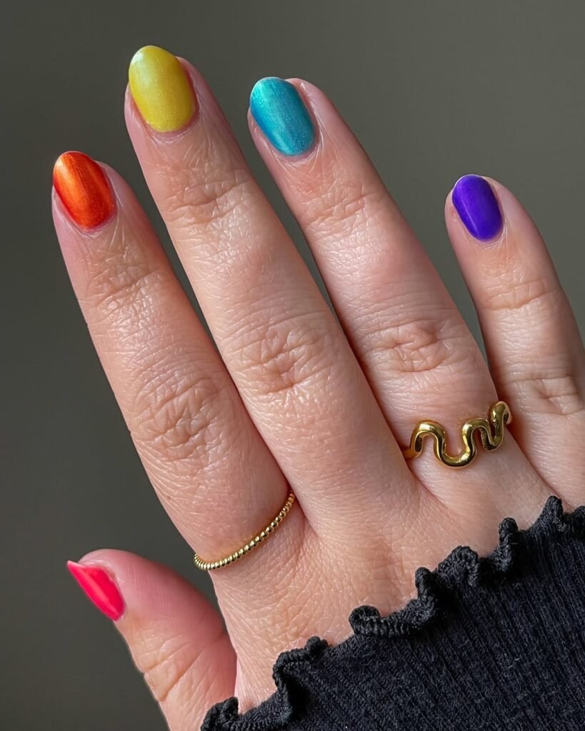 Metallic Nails