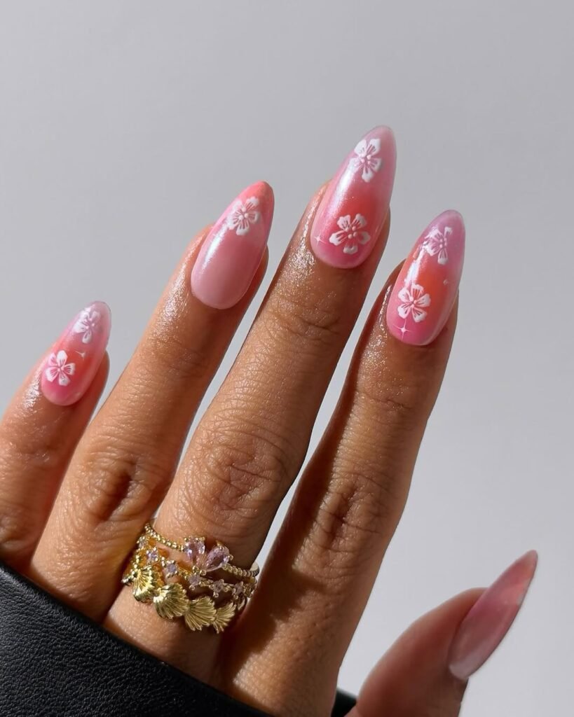 Sunset Nails