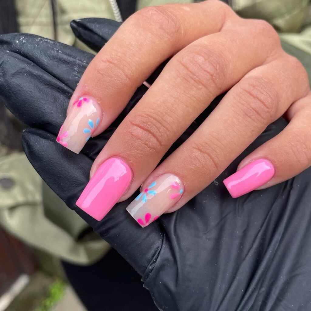 Summer Acrylic Nails