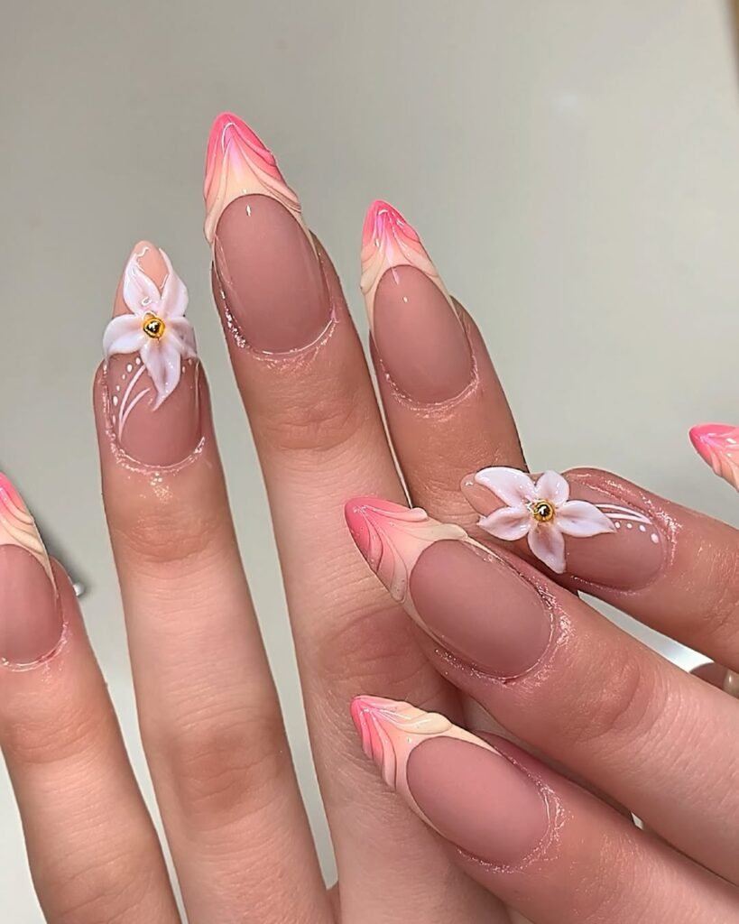 Summer Acrylic Nails