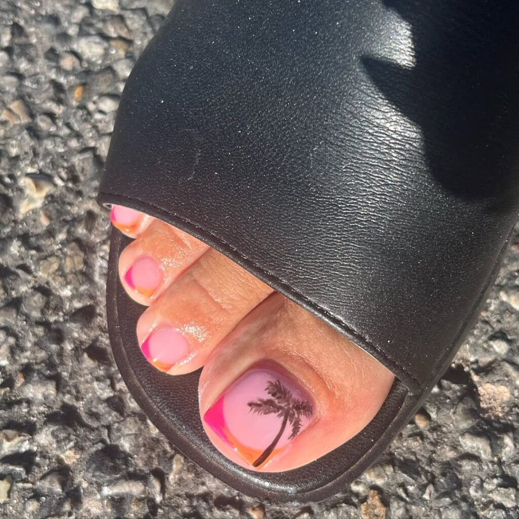 Summer Toe Nails