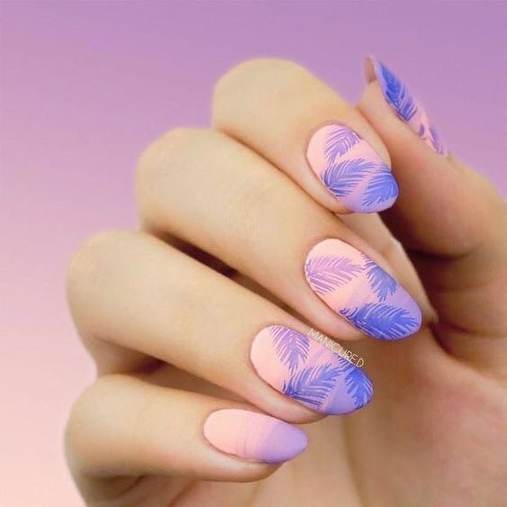 Sunset Nails