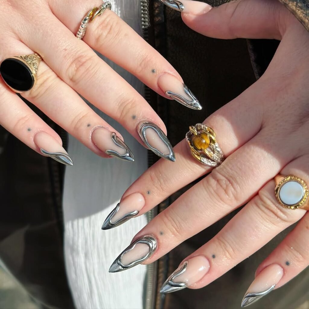 Metallic Nails