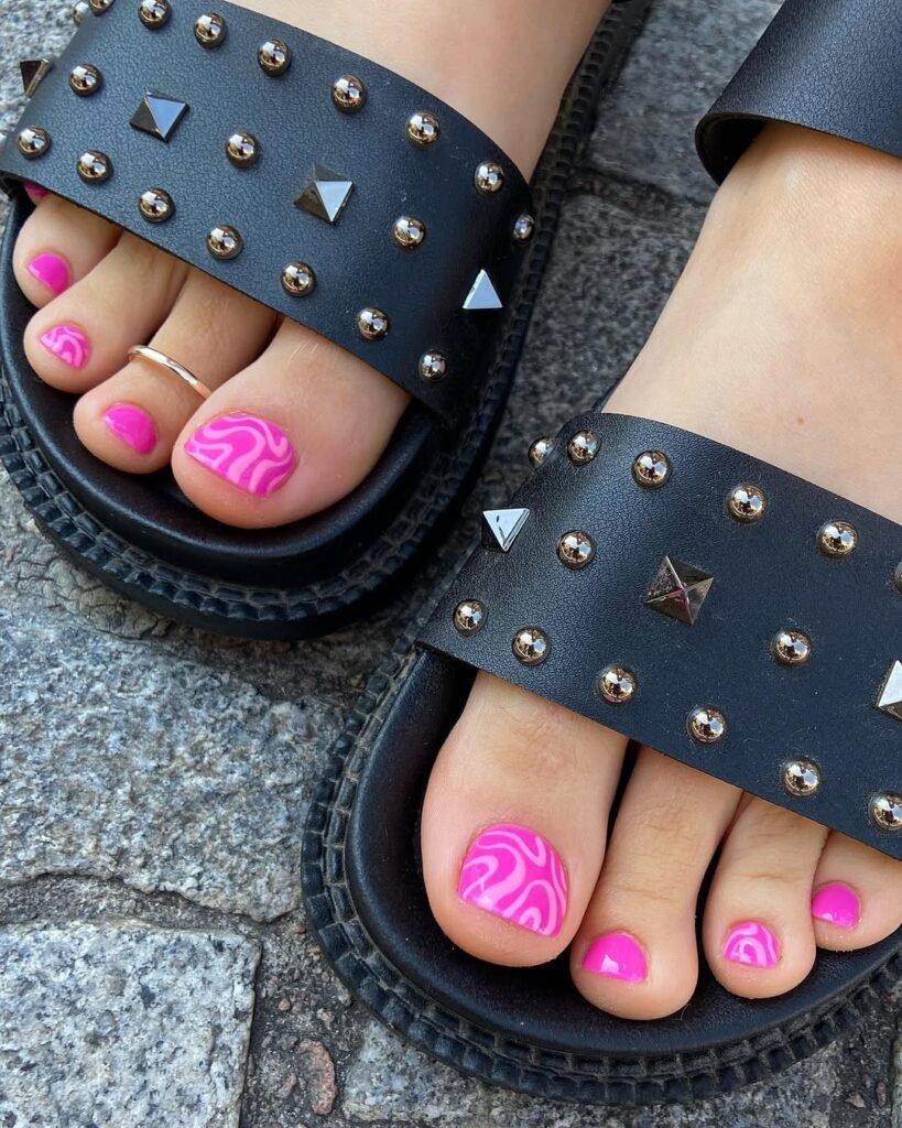 Summer Toe Nails