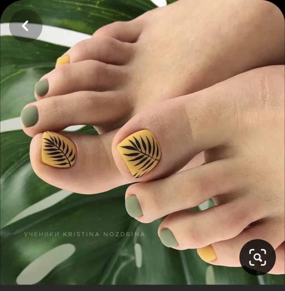 Summer Toe Nails