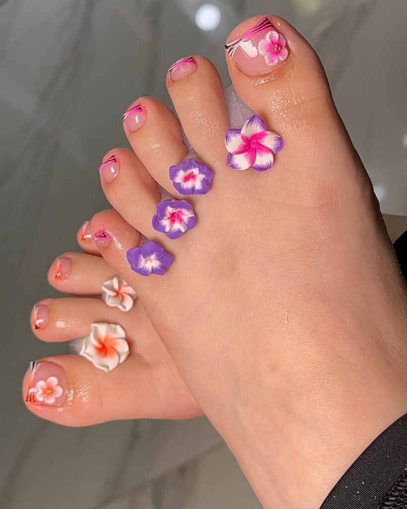 Summer Toe Nails